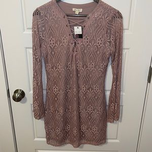 Brand New Lilac Lace Dress